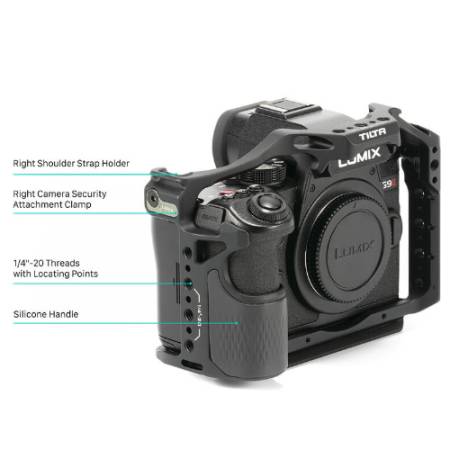 Tilta TA-T63-A-B (Basic Kit) - zestaw z klatką do Panasonic G9 II - szczegóły
